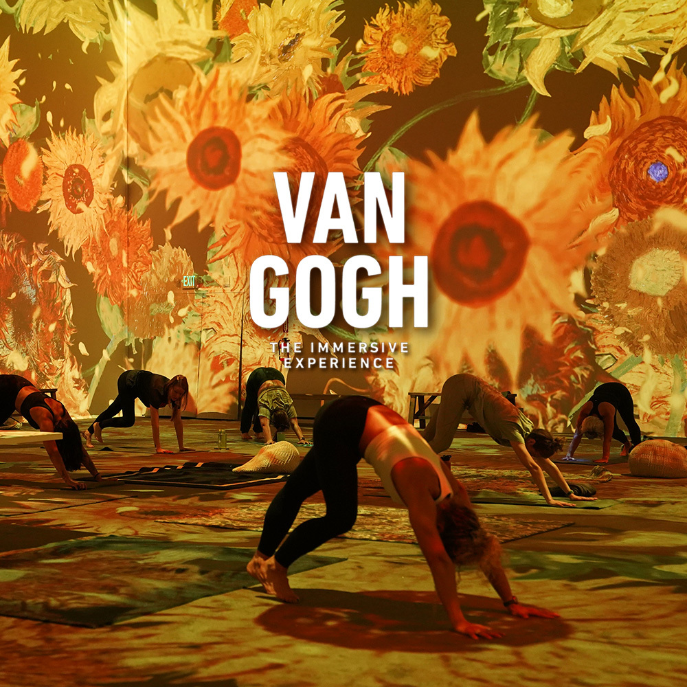 Yoga à Van Gogh: The Immersive Experience - Exposition Van Gogh à Bruxelles : L'expérience immersive