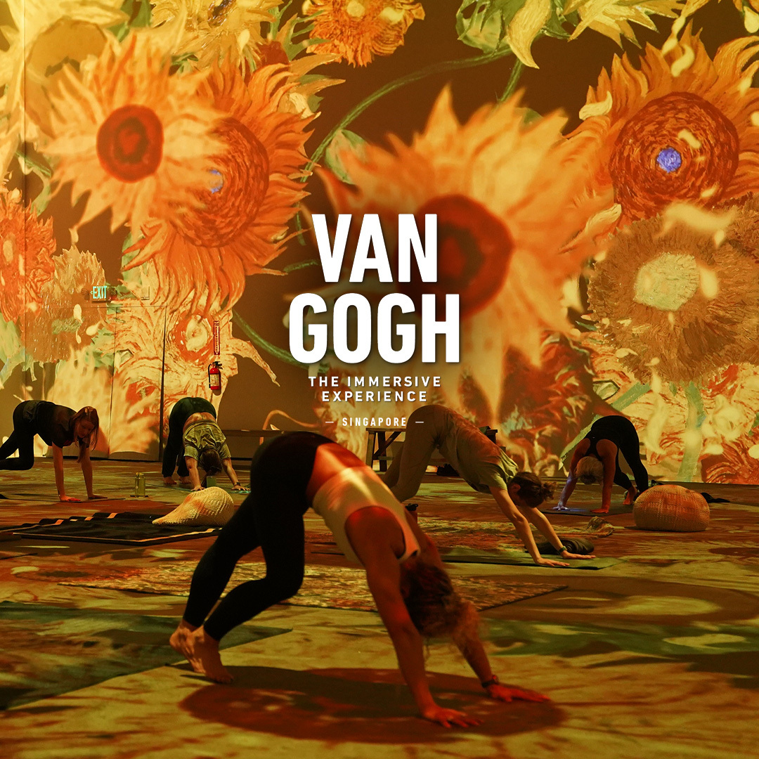 **Yoga at Van Gogh: The Immersive Experience** - Van Gogh Singapore Exhibition: The Immersive Experience